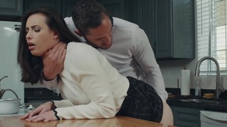 Jealous babe seduces finest friend's husband in their house