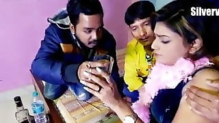 Indian Girl has threesome Hardcore hook-up